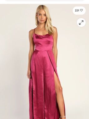 cocktail dress aesthetic Posie – Ypsilon Dresses YGroup_cece-long this dress combines comfort Sierra Love Island Outfits Color:French Plum